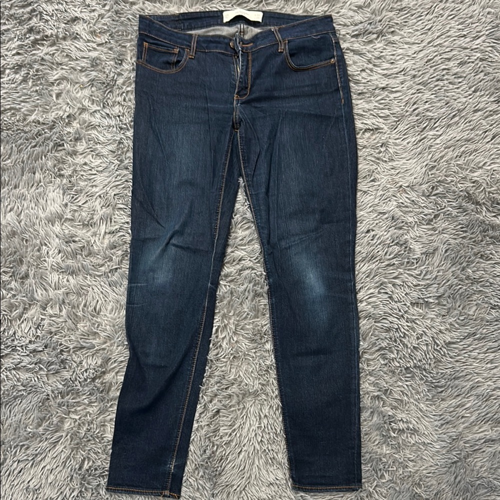 Abercrombie and Fitch Dark Blue Denim Jeans